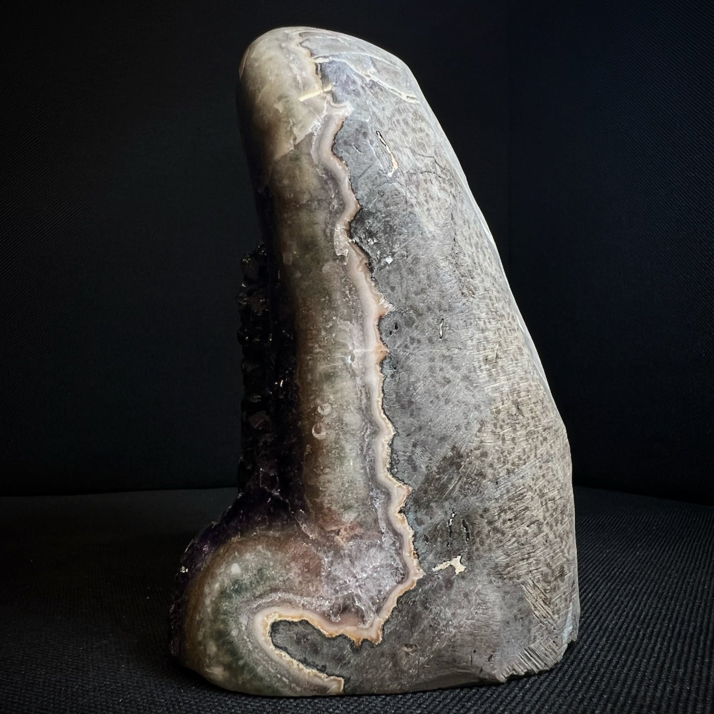 Amethyst Freeform, Collectors Piece, Statement Piece, Home décor, Perfect Gift