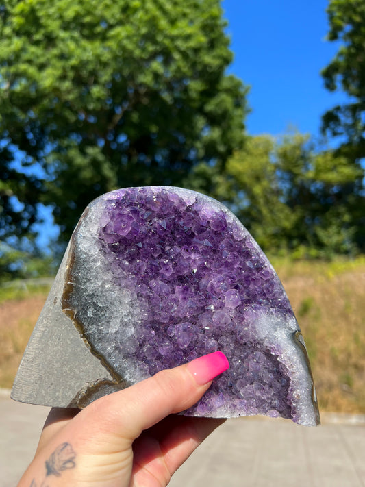 Amethyst Freeform, Collectors Piece, Statement Piece, Home décor, Perfect Gift
