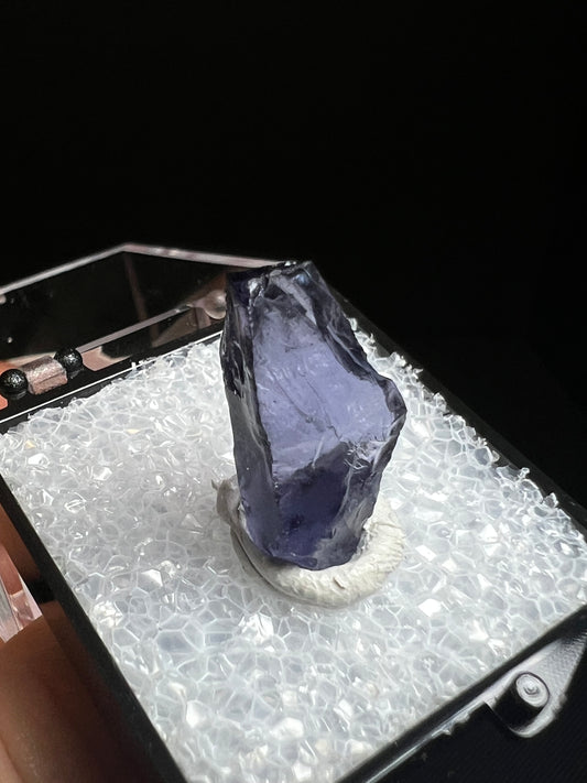 Cordierite Var Iolite From Kirv Valley, Manyara Region, Tanzania- Gem Quality, Collectors Piece, Crystal Healing (Box Included)