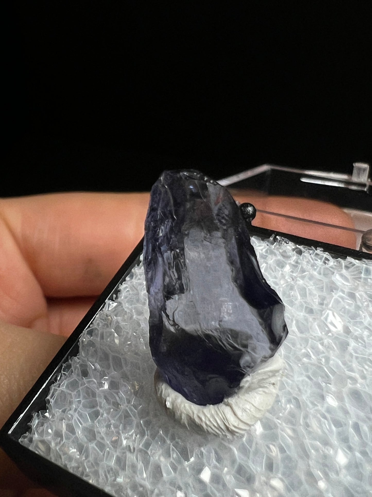 Cordierite Var Iolite From Kirv Valley, Manyara Region, Tanzania- Gem Quality, Collectors Piece, Crystal Healing (Box Included)