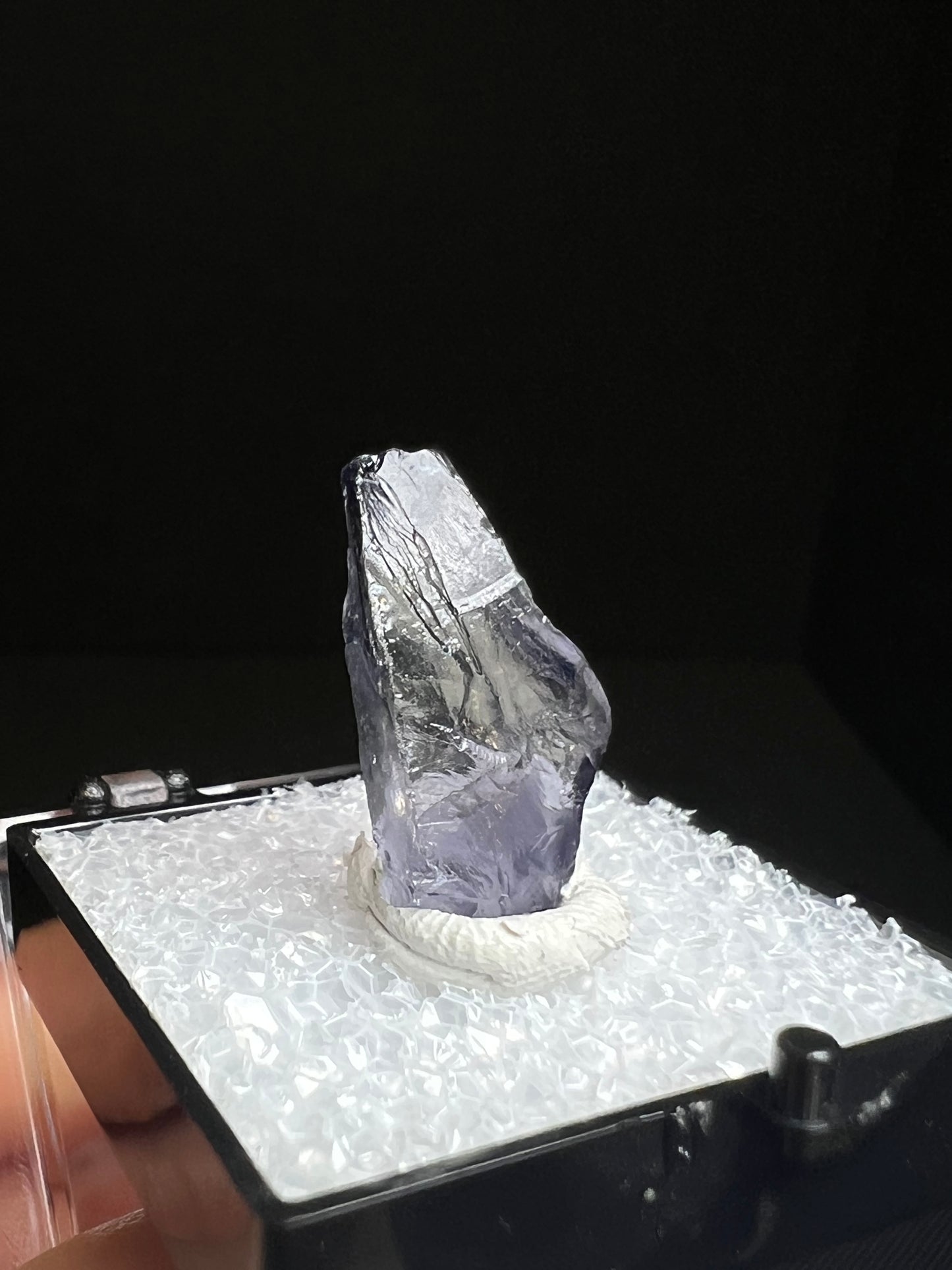 Cordierite Var Iolite From Kirv Valley, Manyara Region, Tanzania- Gem Quality, Collectors Piece, Crystal Healing (Box Included)