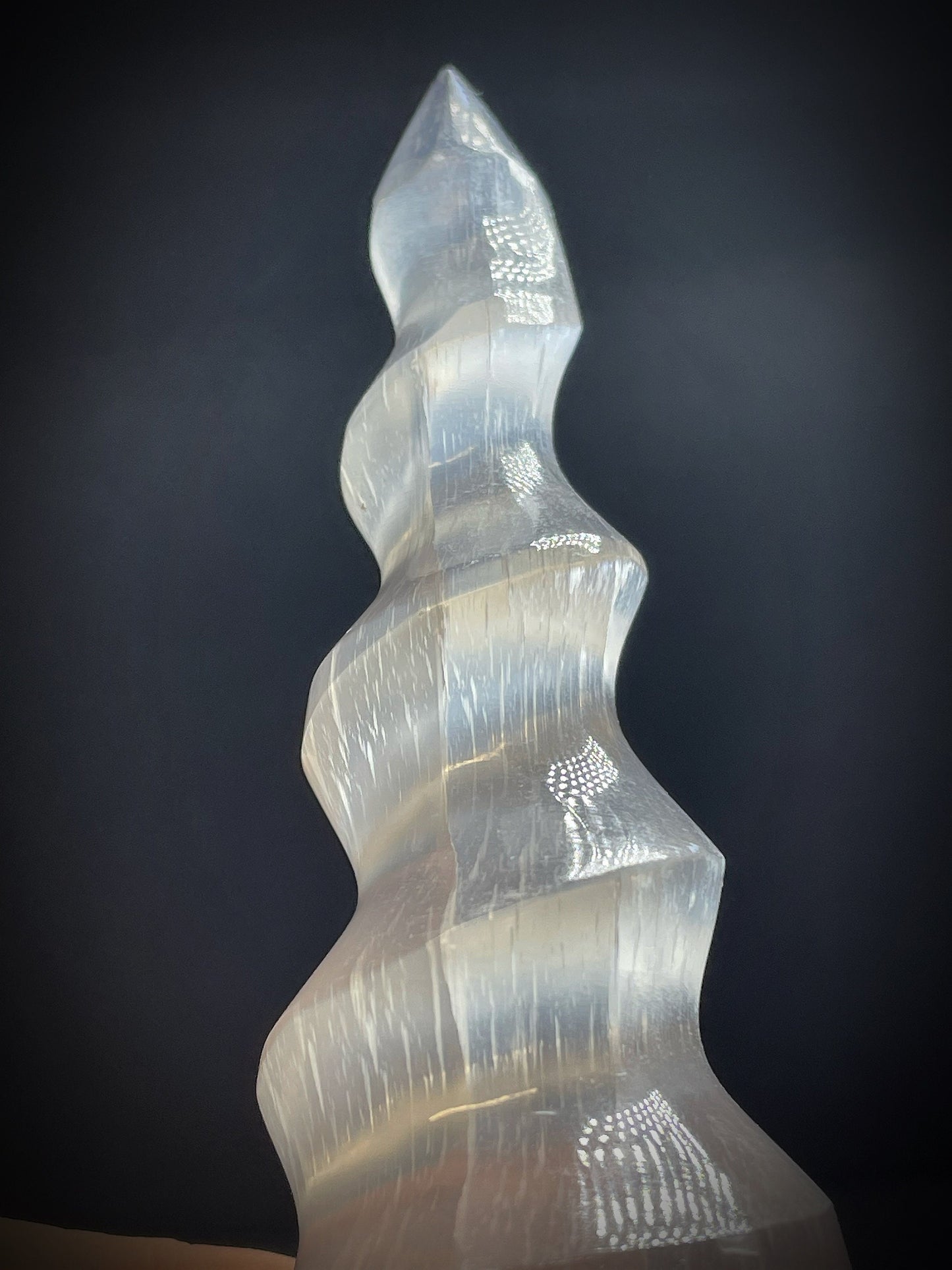 Gorgeous Selenite Spiral Sold Separately 1x Perfect Gift Charging Stone