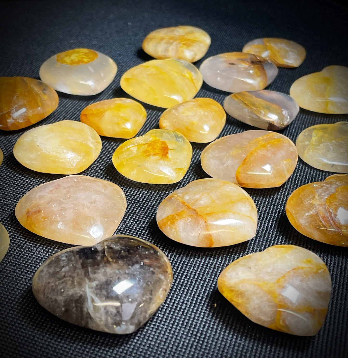 Gorgeous Mini Golden Healer Hearts x1 3.90 each Home décor Perfect Gift