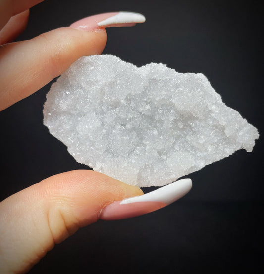 Outstanding Small Natural Chalcedony Crystal From India- Sold Separately Perfect Gift