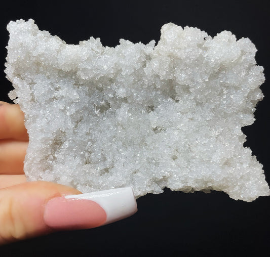 Outstanding Medium Natural Chalcedony Crystal From India- Sold Separately Perfect Gift