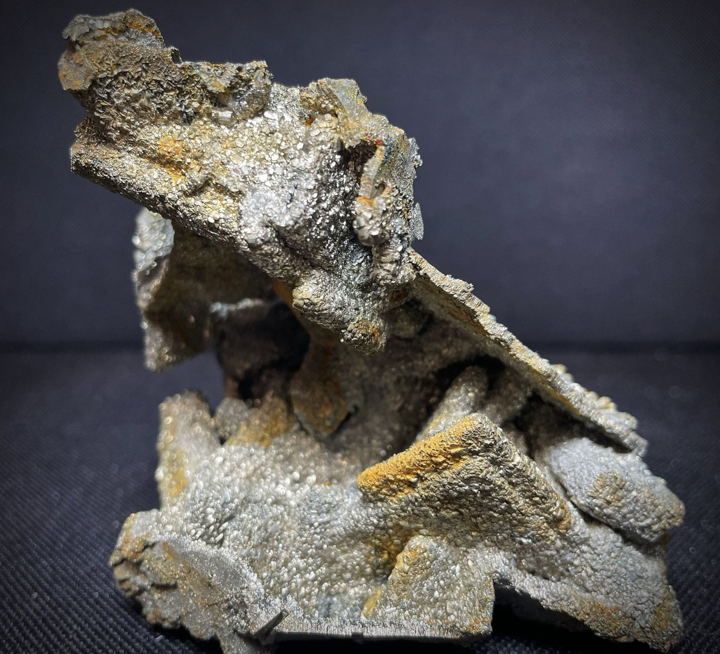 Outstanding Rare Natural Baryte Pseudomorph Marcasite Specimen Statement Piece Collectors Piece
