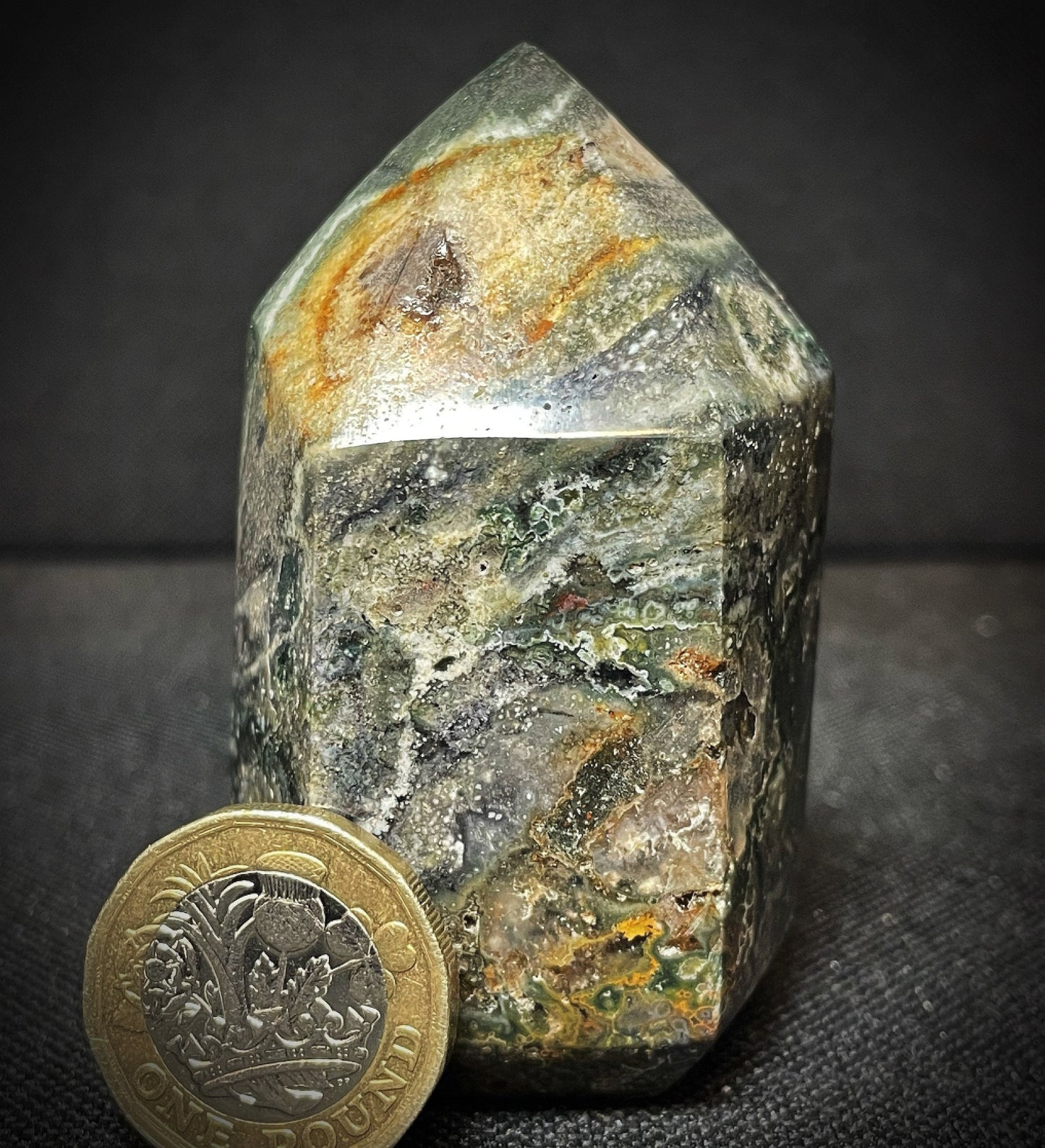 Outstanding Dendritic Agate Point- Home Décor Statement Piece