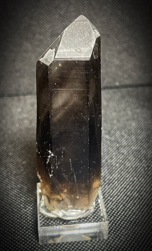 Outstanding Natural Smoky Quarts Point Stand Included Statement Piece Perfect Gift From The Smoky Bear Claim Lincoln Co N Mexico