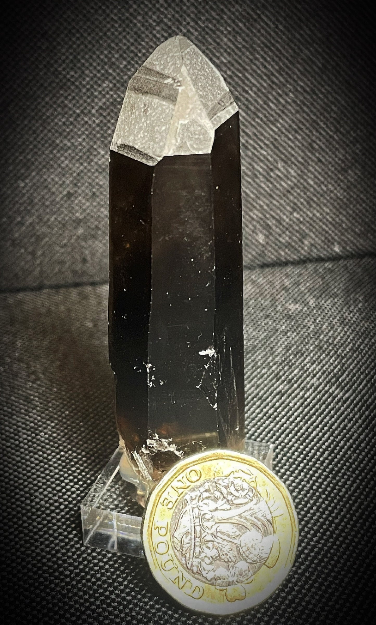 Outstanding Natural Smoky Quarts Point Stand Included Statement Piece Perfect Gift From The Smoky Bear Claim Lincoln Co N Mexico