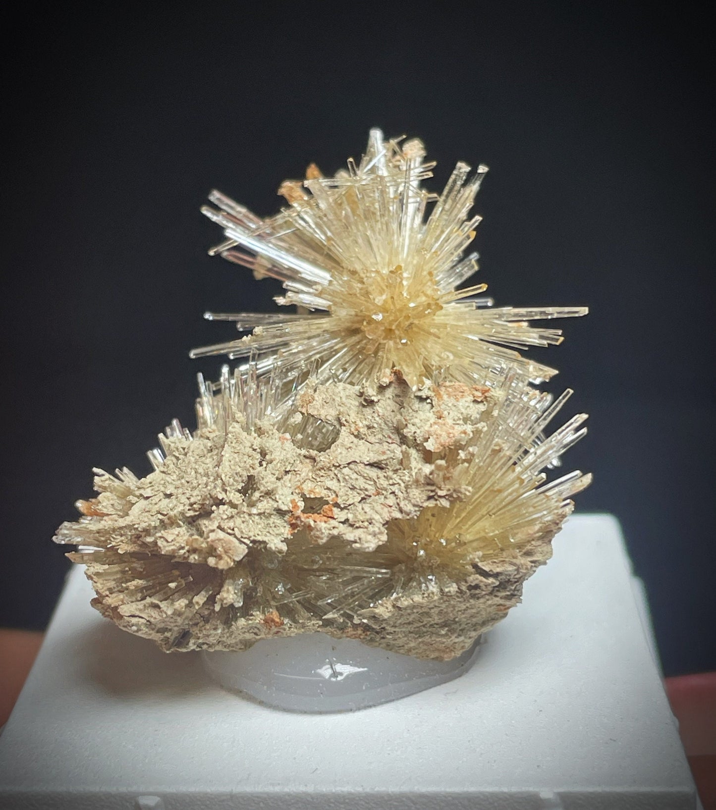 Outstanding Natural Aragonite From Spain 2 available 40 pound For One (Box Included)