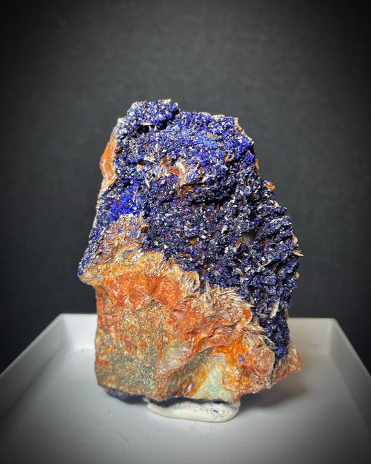 Outstanding Natural Raw Azurite From Madagascar Collectors Piece Home Décor (box included)