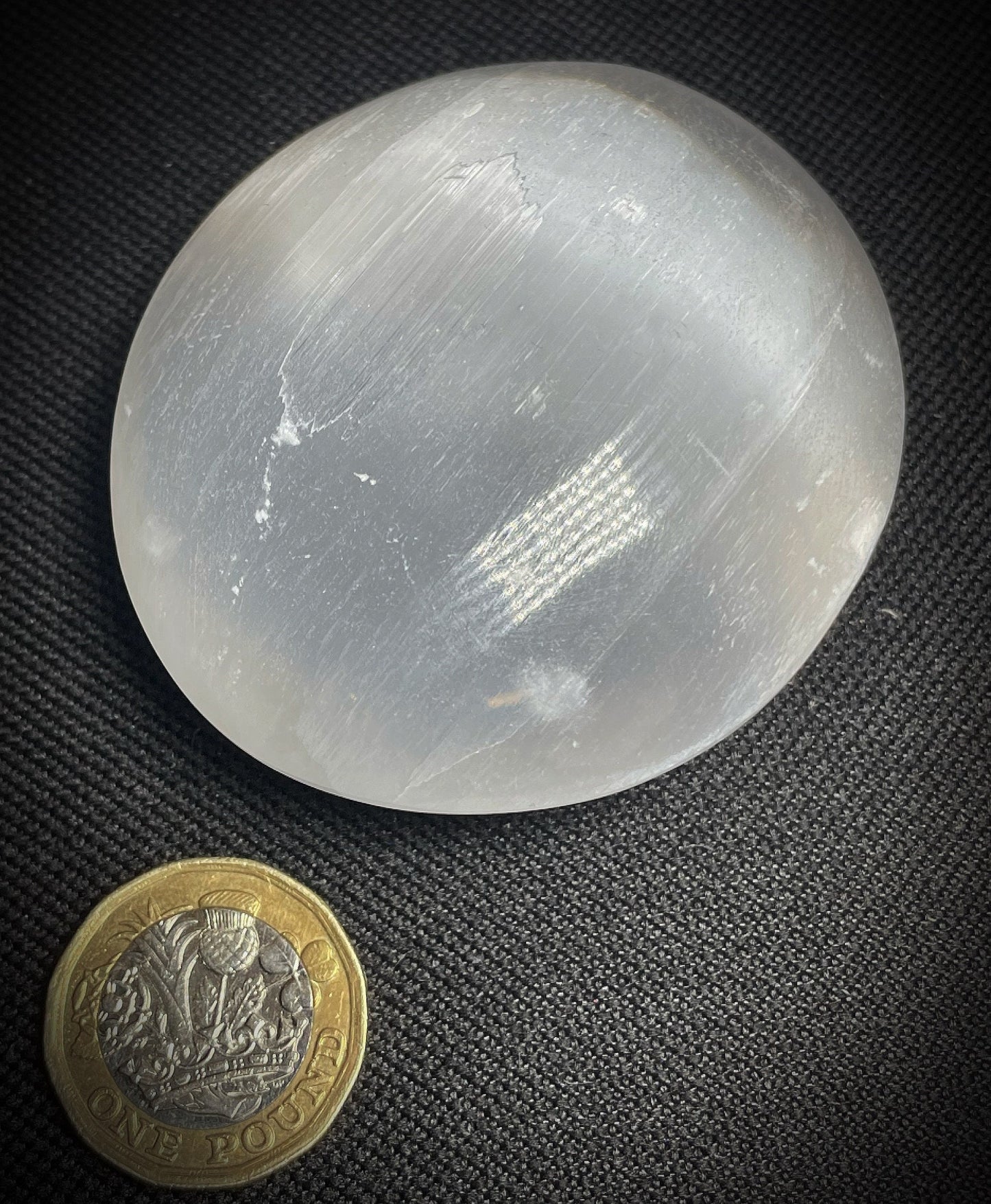 Gorgeous Selenite Palm Stone Sold Separately Perfect Gift Charging Stone