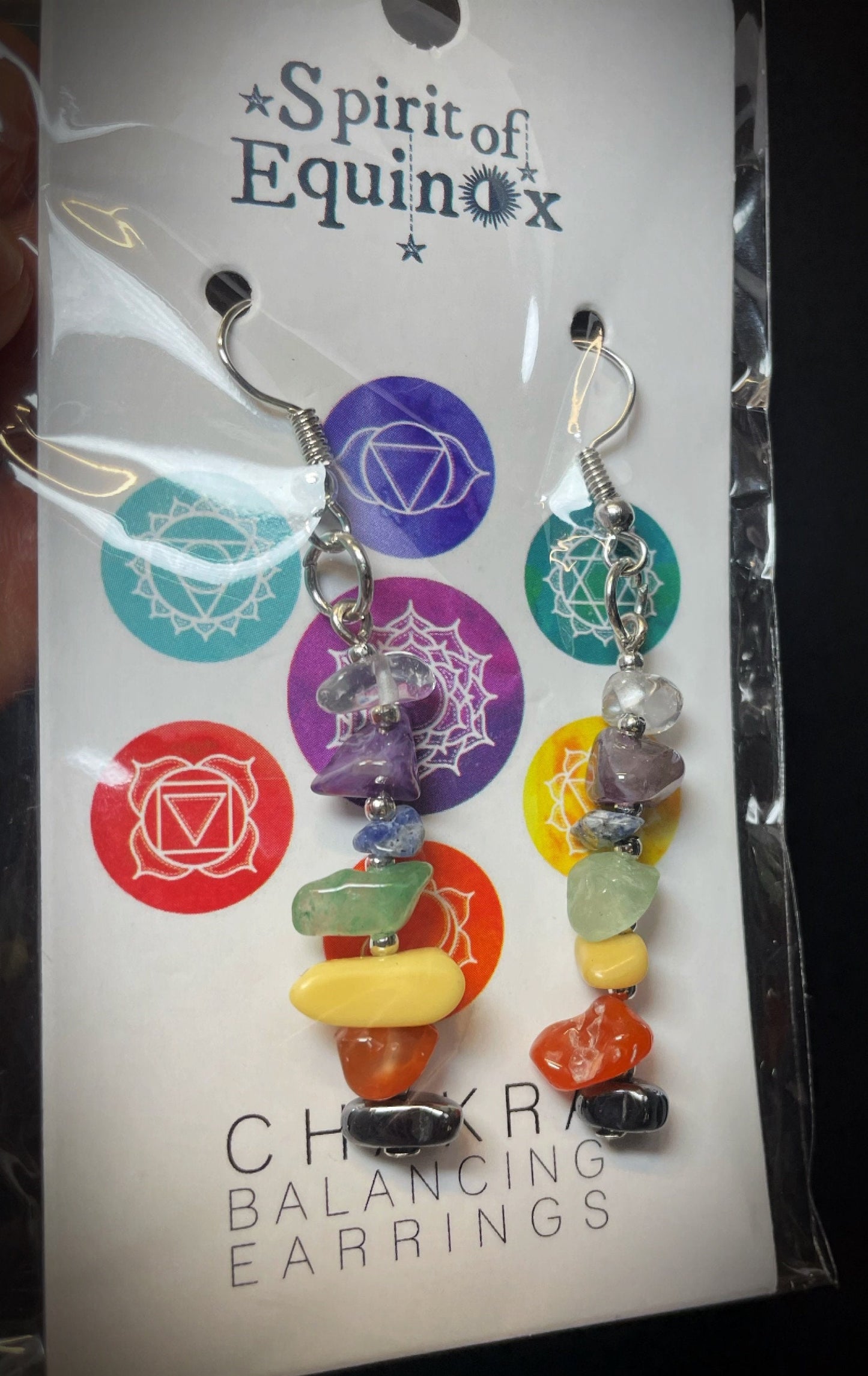 Seven Chakra Earrings