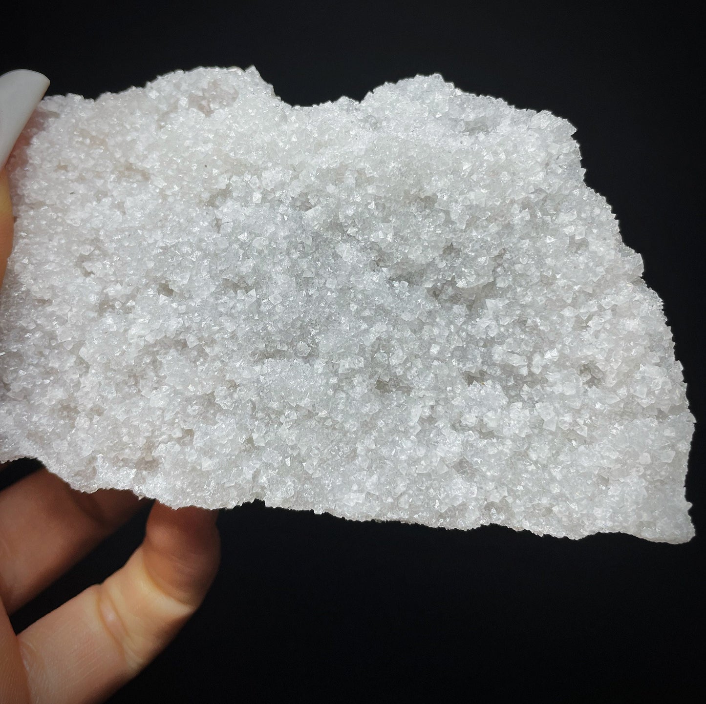Outstanding Medium Natural Chalcedony Crystal From India- Sold Separately Perfect Gift