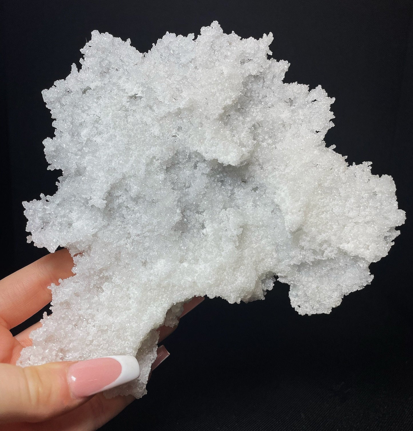Outstanding Large Natural Chalcedony Crystal From India- Sold Separately Perfect Gift