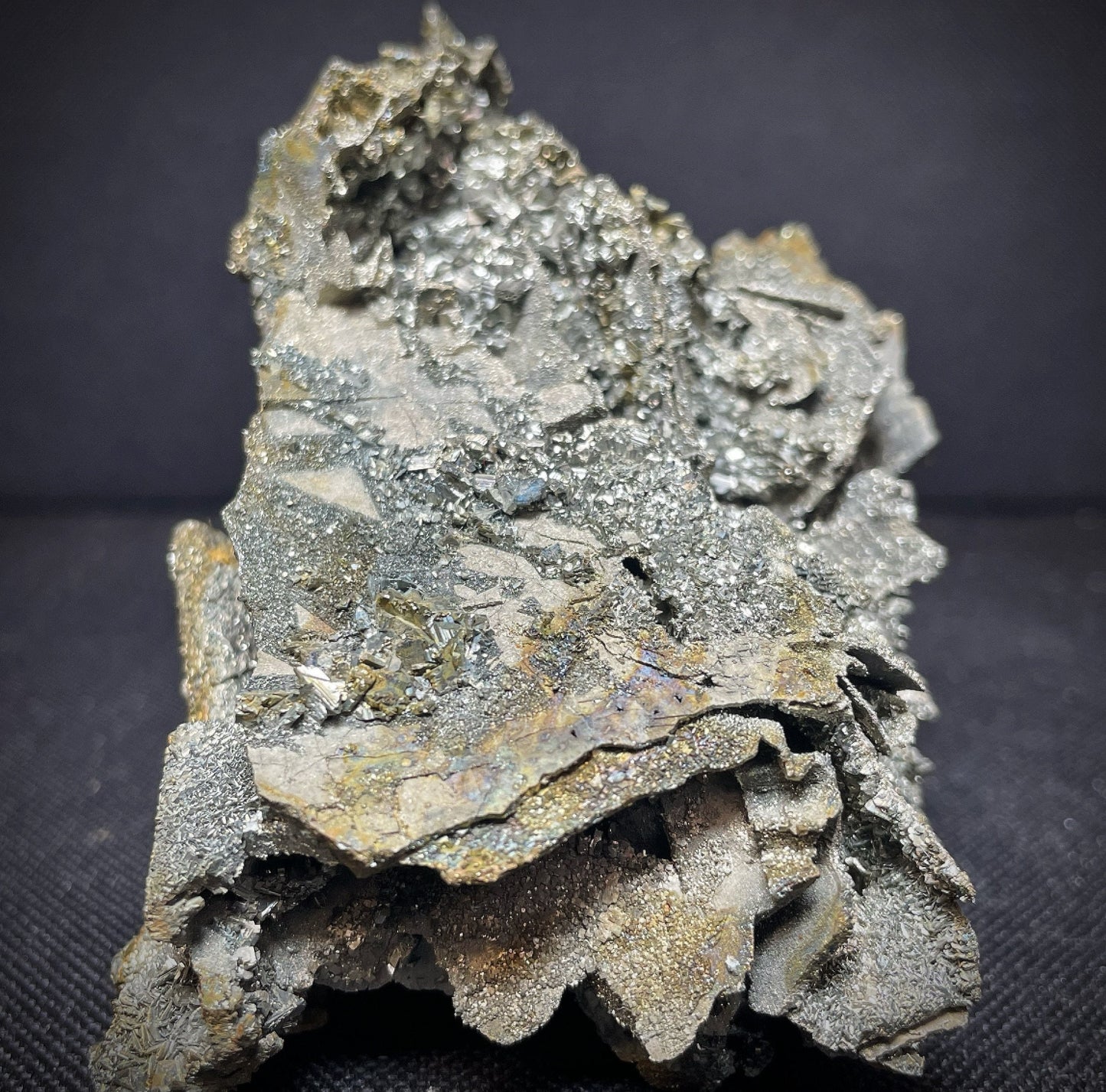 Outstanding Rare Natural Baryte Pseudomorph Marcasite Specimen Statement Piece Collectors Piece