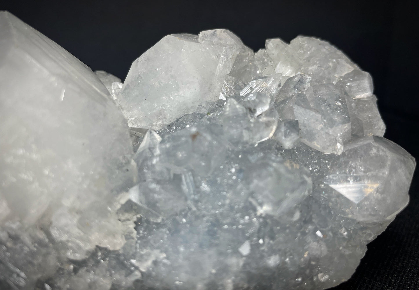 Outstanding Rare Apophyllite On Matrix From Jalgaon District Maharashtra India Collectors Specimen Home Décor
