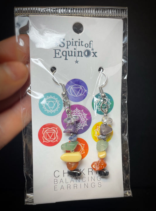 Seven Chakra Earrings
