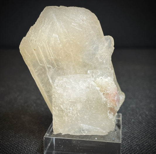 Spectacular Cubed Apophyllite With Stilbite Growing Through From Jalgaon District Maharashtra India Collectors Piece Home Décor