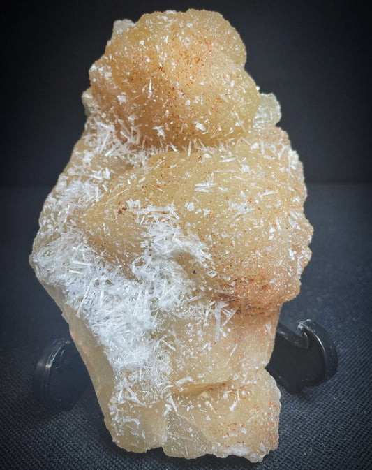 Scolecite And Stilbite From Jalgaon District Maharashtra India Collectors Specimen Home Décor