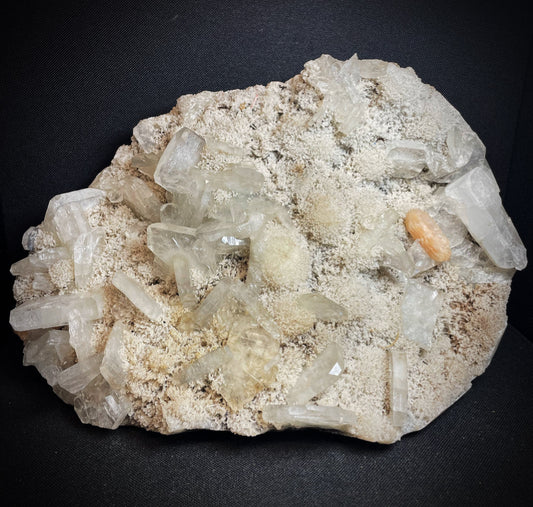 Apophyllite, Stilbite And Zeolite Specimen From Jalgaon District Maharashtra India Collectors Piece Home Décor