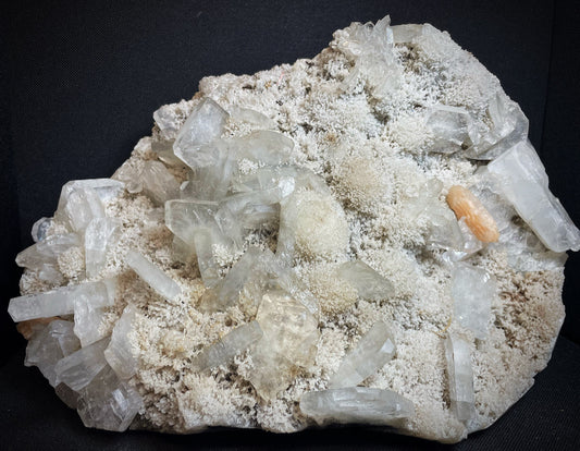 Apophyllite, Stilbite And Zeolite Specimen From Jalgaon District Maharashtra India Collectors Piece Home Décor