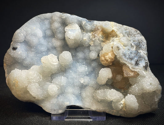 Druzy Chalcedony Phillipsite From Jalgaon District Maharashtra India Collectors Piece Home Décor