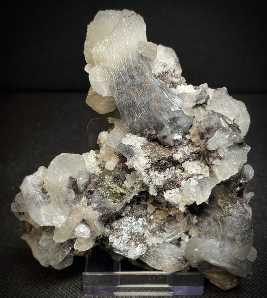 Grey Stilbite From Jalgaon District Maharashtra India Collectors Piece Home Déco