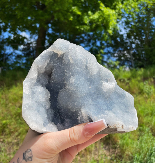 Druzy Chalcedony From Jalgaon District Maharashtra India, Crystal, Home Décor, Collectors Piece