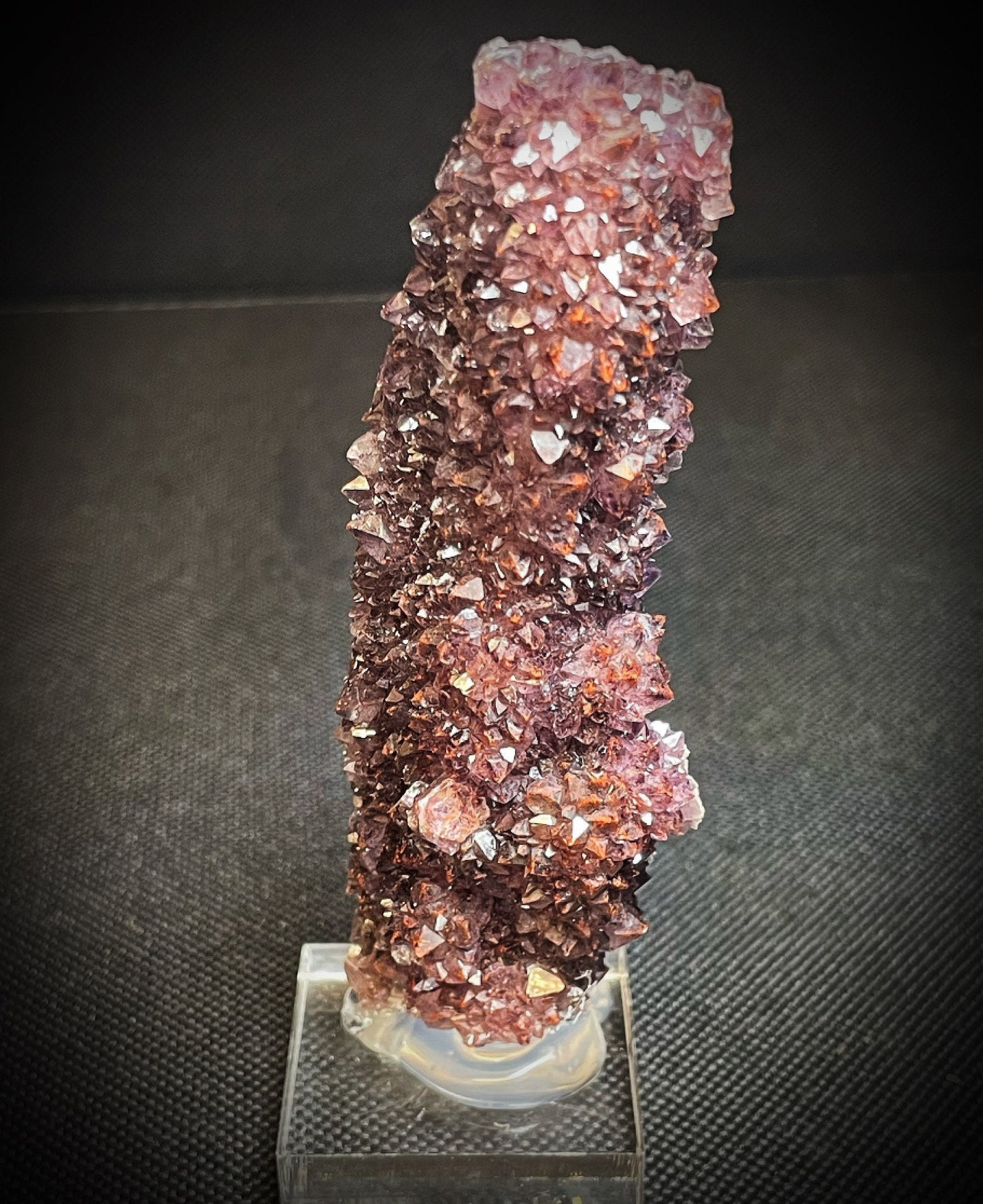 Exceptional Amethyst With Hematite Inclusions From The Moon Light Mine, Thunder Bay, Ontario, Canada Piece, Home décor, Perfect Gift