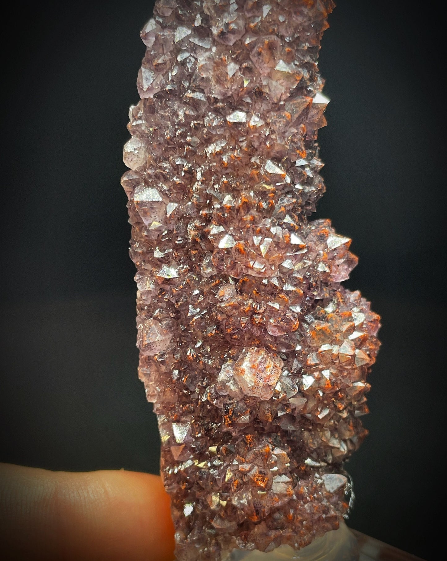 Exceptional Amethyst With Hematite Inclusions From The Moon Light Mine, Thunder Bay, Ontario, Canada Piece, Home décor, Perfect Gift