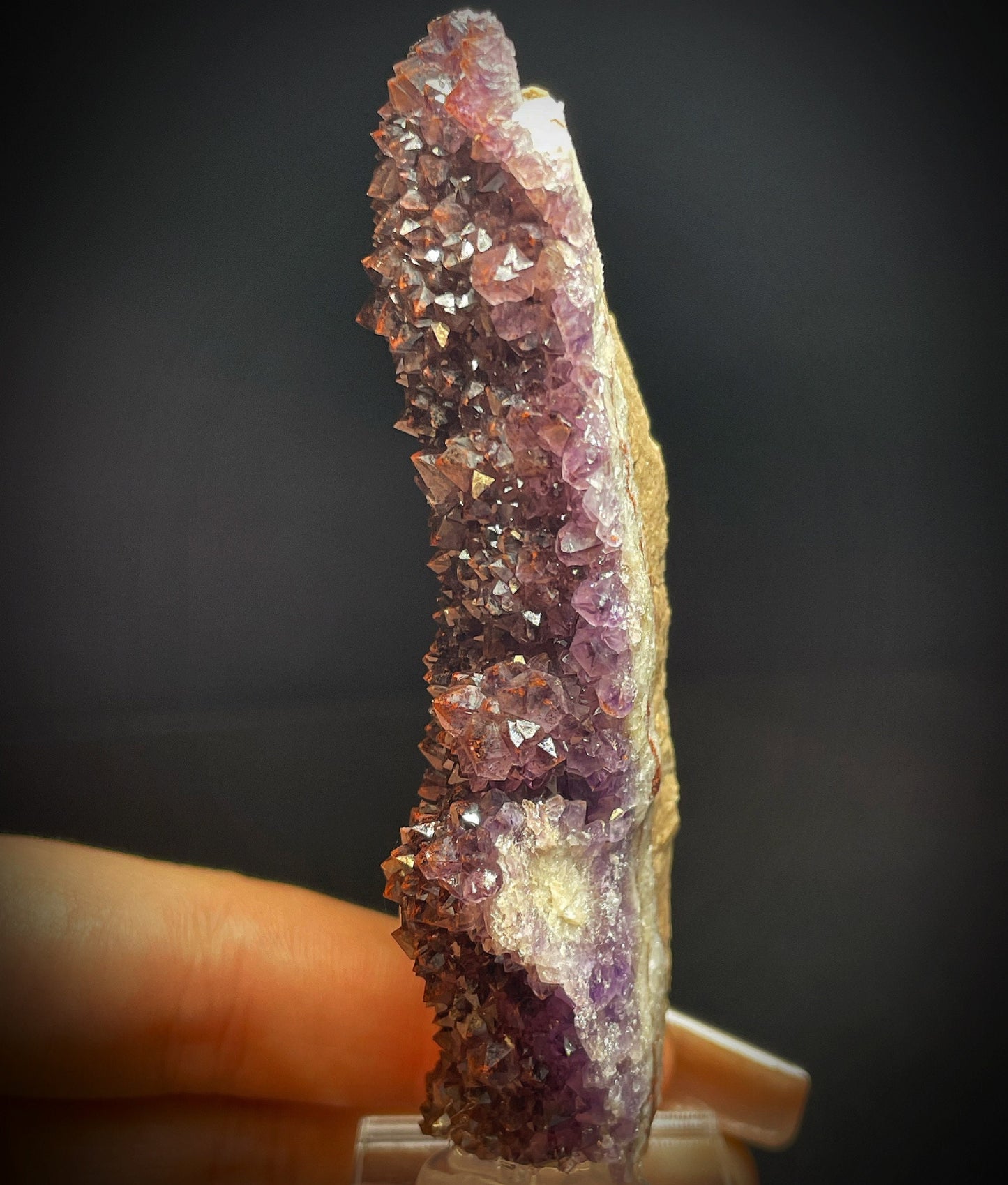 Exceptional Amethyst With Hematite Inclusions From The Moon Light Mine, Thunder Bay, Ontario, Canada Piece, Home décor, Perfect Gift