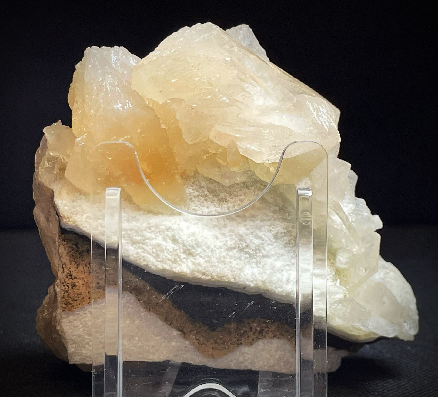 Apophyllite With Stilbite Specimen From Jalgaon District Maharashtra India Collectors Piece