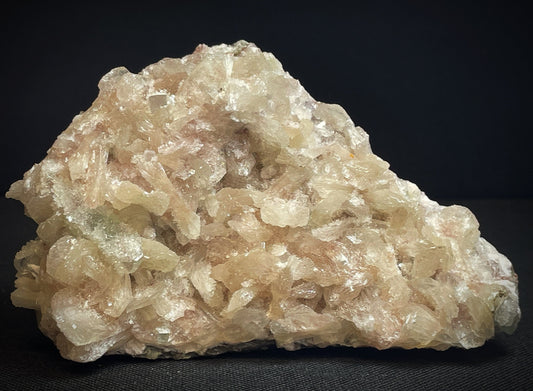 Scolecite, Apophyllite With Stilbite Specimen From Jalgaon District Maharashtra India Collectors Piece