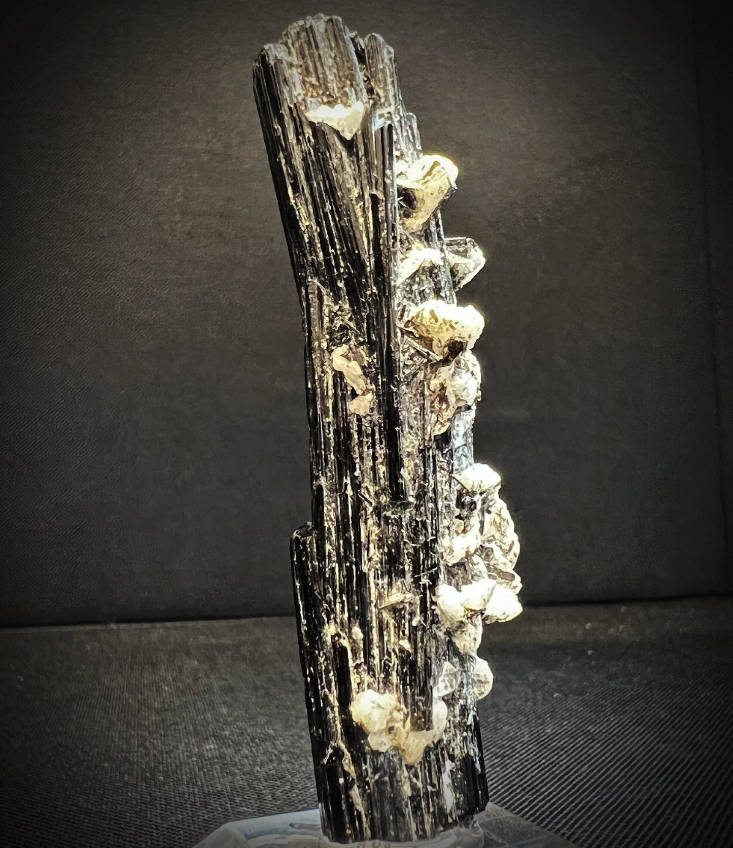 Black Tourmaline With Feldspar- Home Décor, Collectors Piece
