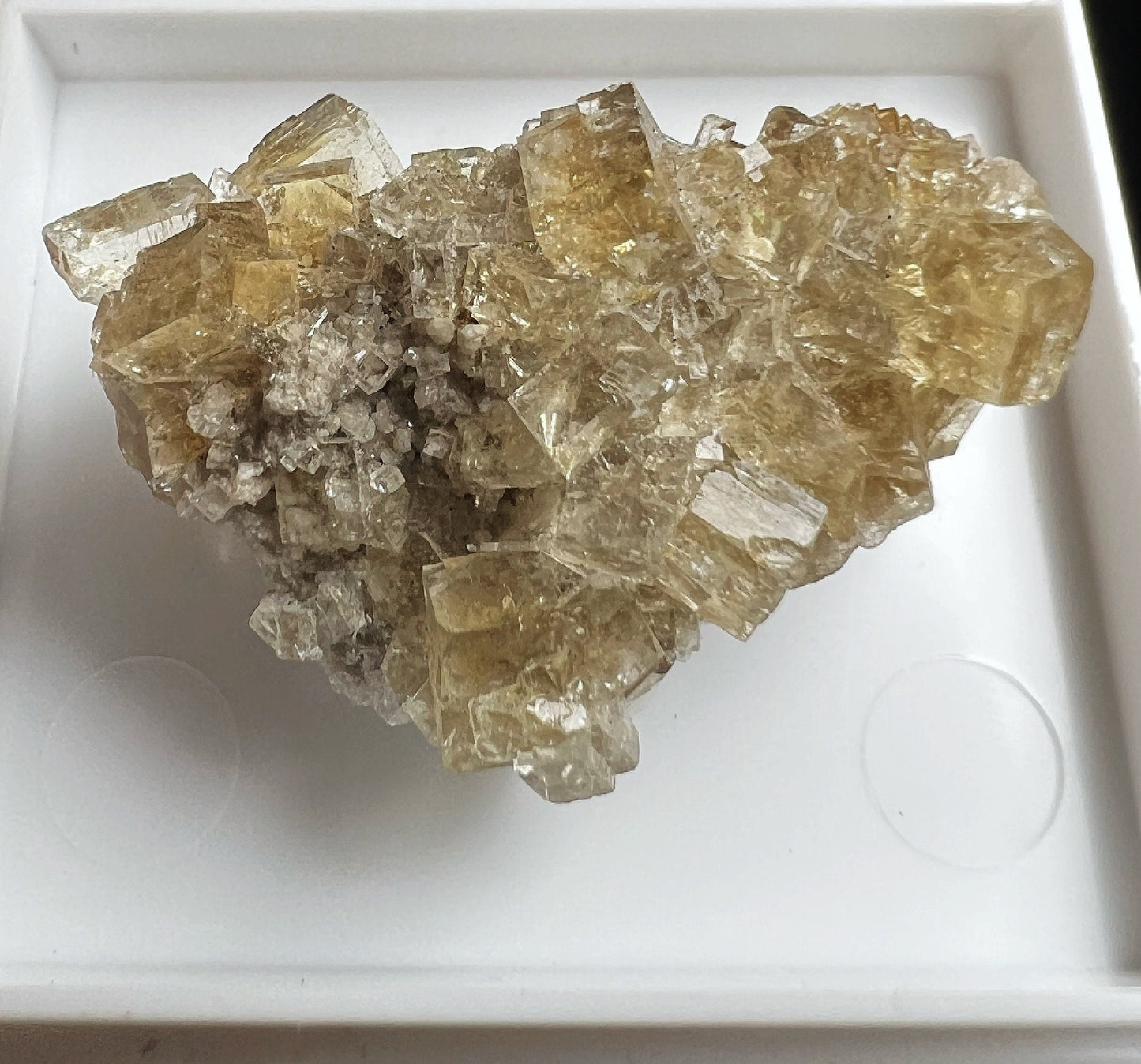 Fluorite From Grasse, Alpes Maritimes, Alpes-Cote D'Azur, France- Collectors Piece, Home Décor (Box Included)