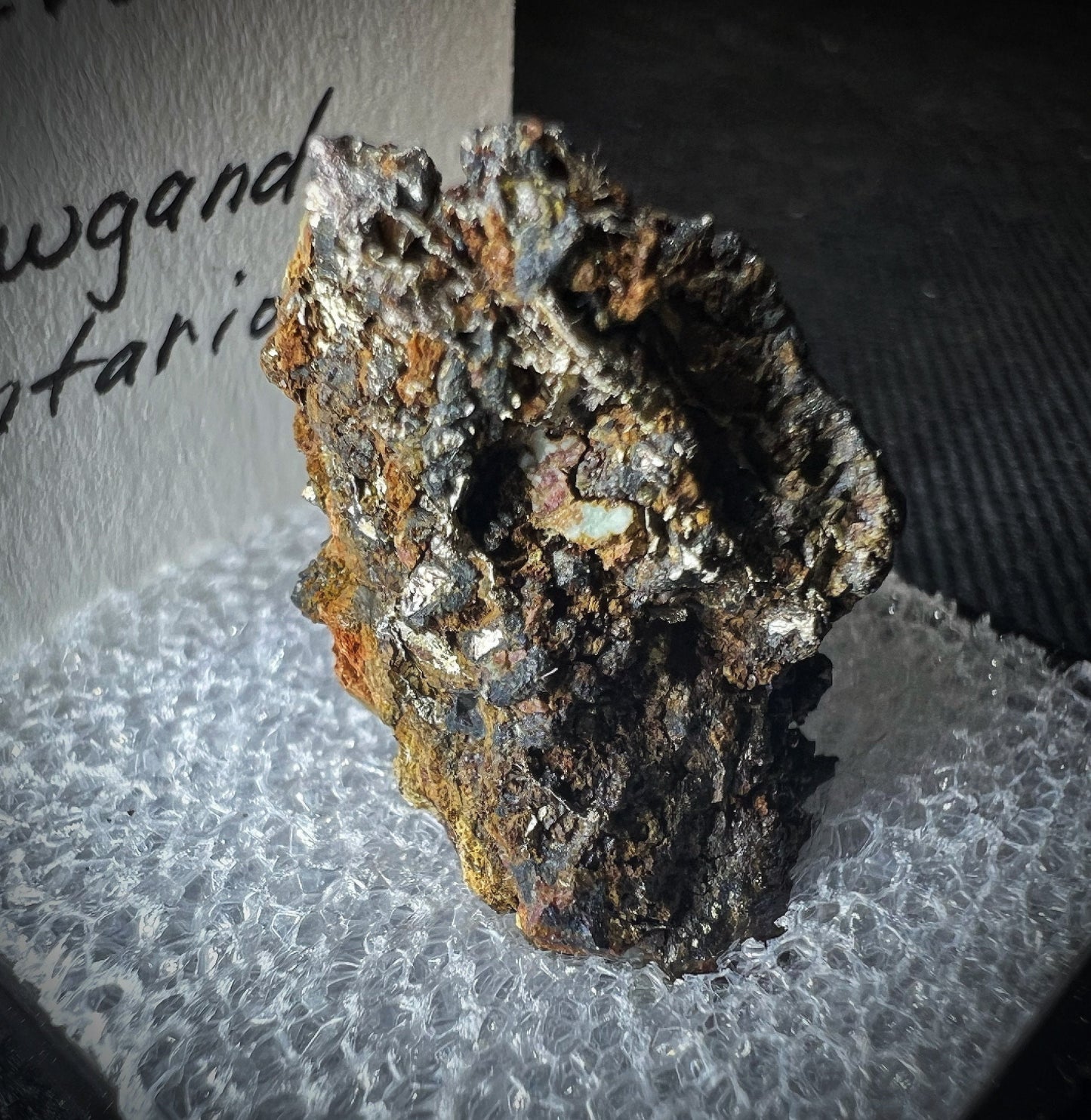 Silver From Gowganda, Ontario (Box Included) Collectors Piece, Home Décor