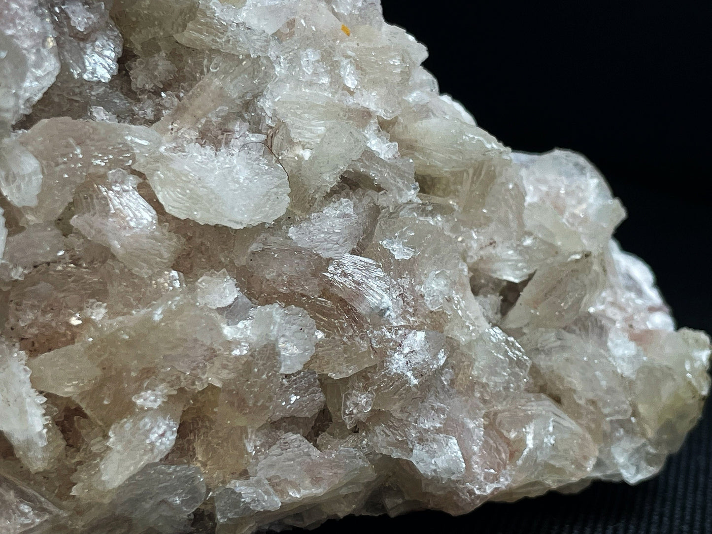 Scolecite, Apophyllite With Stilbite Specimen From Jalgaon District Maharashtra India Collectors Piece