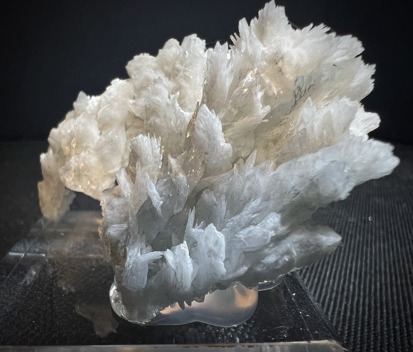 Feathered Barite - Collectors Piece (Stand Included)