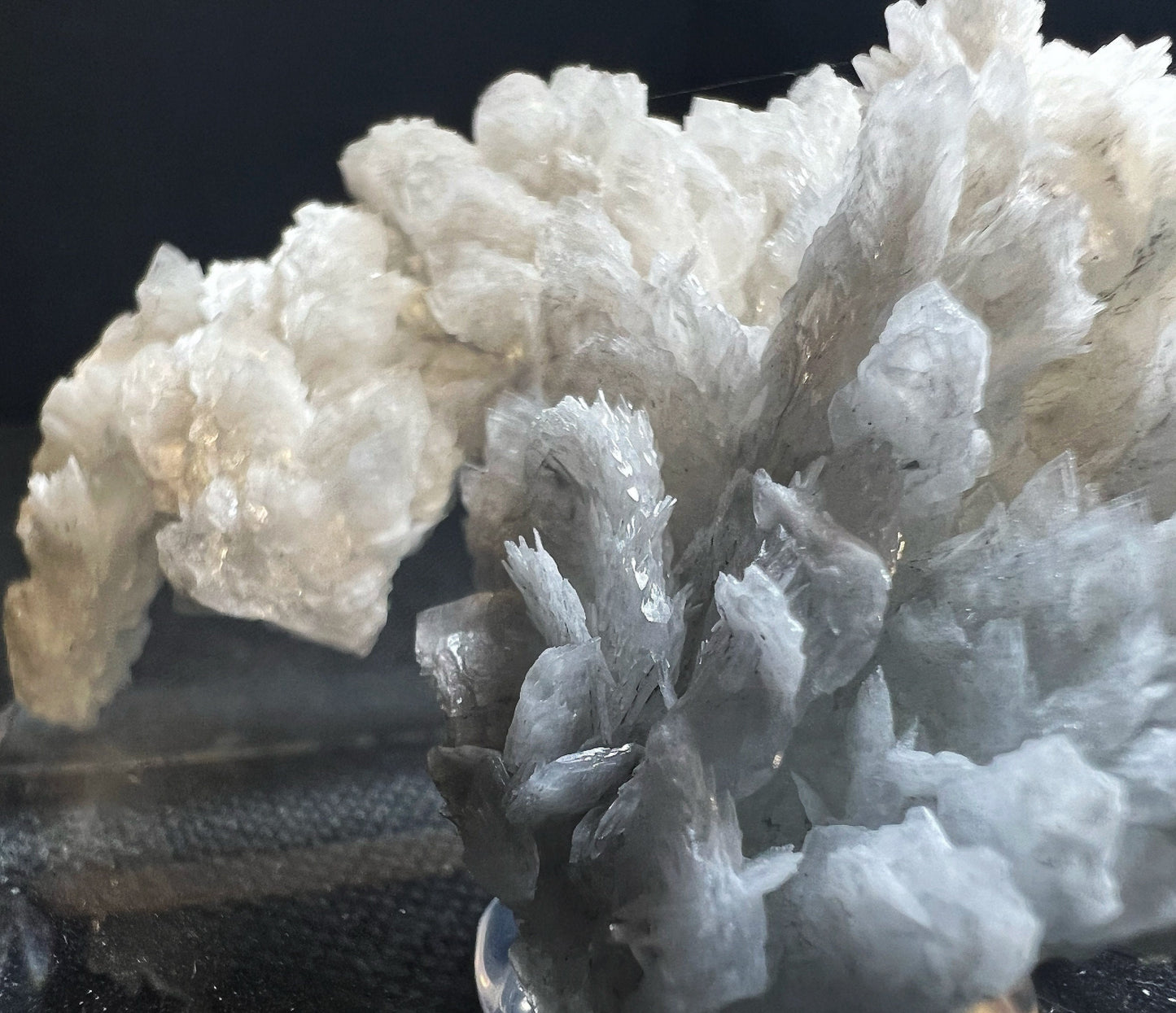 Feathered Barite - Collectors Piece (Stand Included)