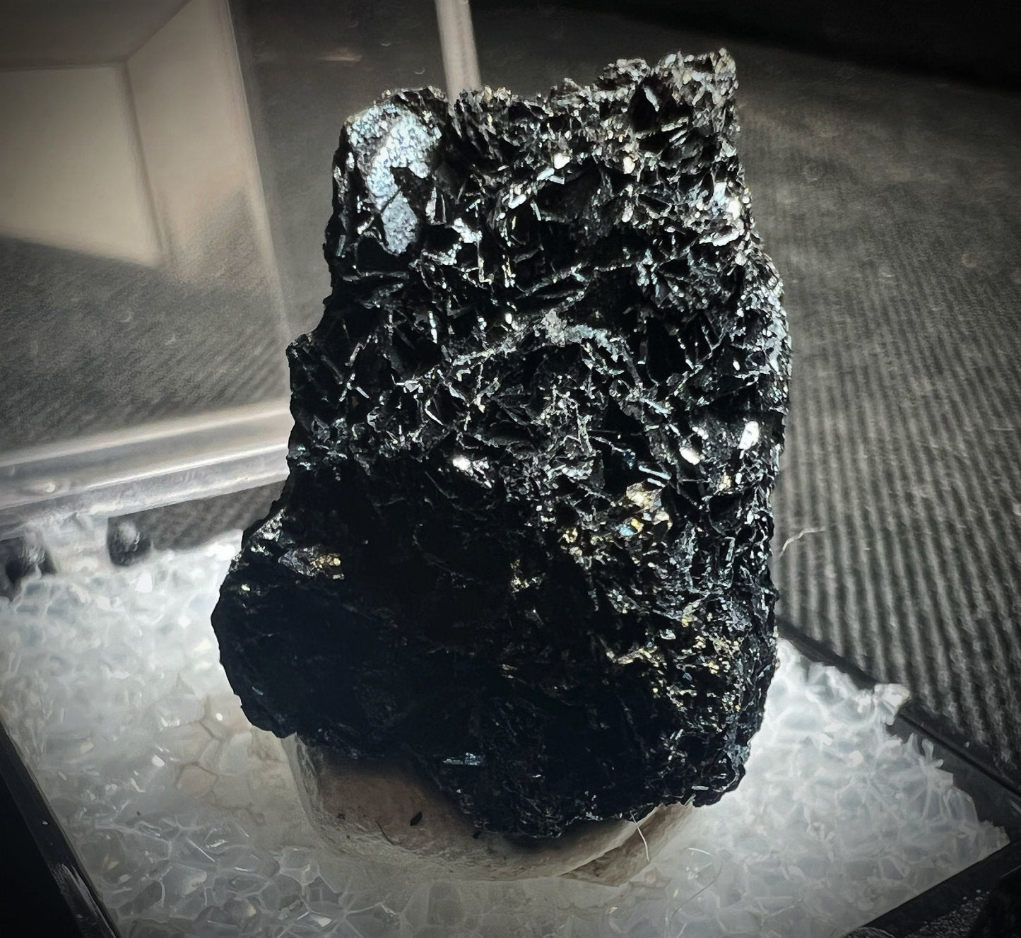 Covellite From Leonard Mine, Butte, Montana (Box Included) Collectors Piece, Home Décor