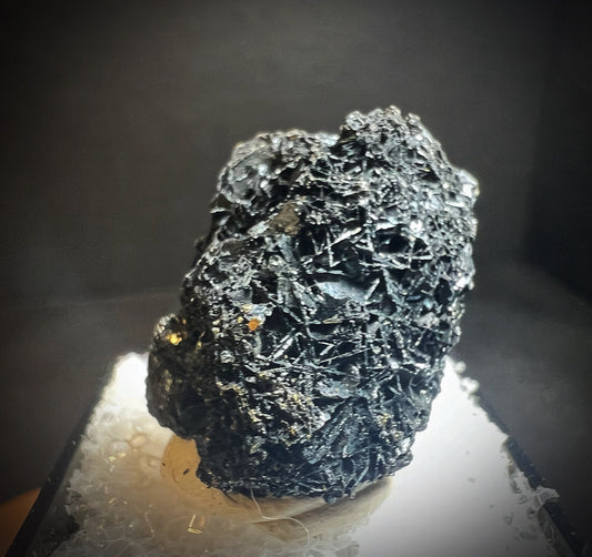 Covellite From Leonard Mine, Butte, Montana (Box Included) Collectors Piece, Home Décor