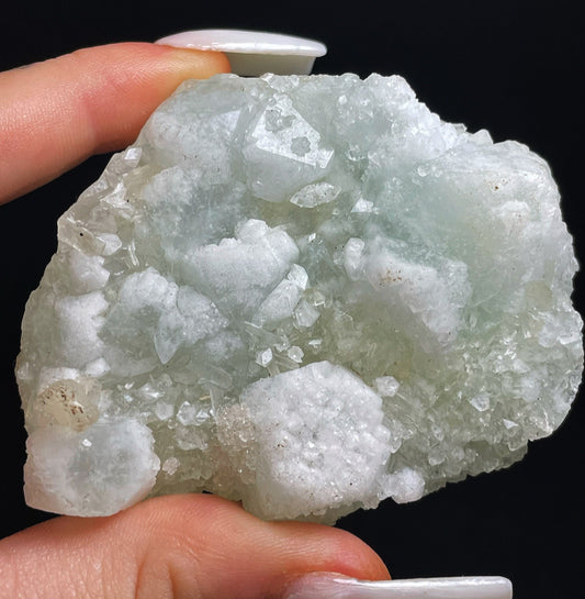 Double Sided Green Apophyllite From Jalgaon District Maharashtra India Collectors Specimen Home Décor