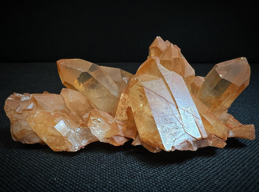 Tangerine Quartz From Corinto, Minas Gerais, Brazil- Home Décor, Gift, Crystal Healing