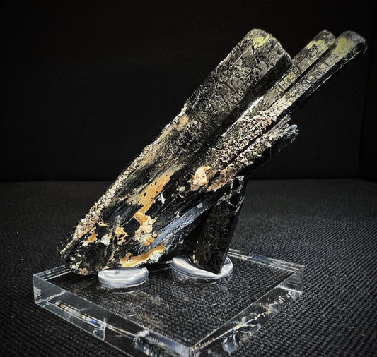 Aegirine From Mount Malosa, Zomba, Malawi- Collectors Piece, Statement Piece, Home Décor, Crystal (Stand Included)