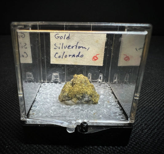 Gold From Silverton, Colorado, USA- Collectors Piece, Home Décor, Gift, Statement Piece (Box Included)