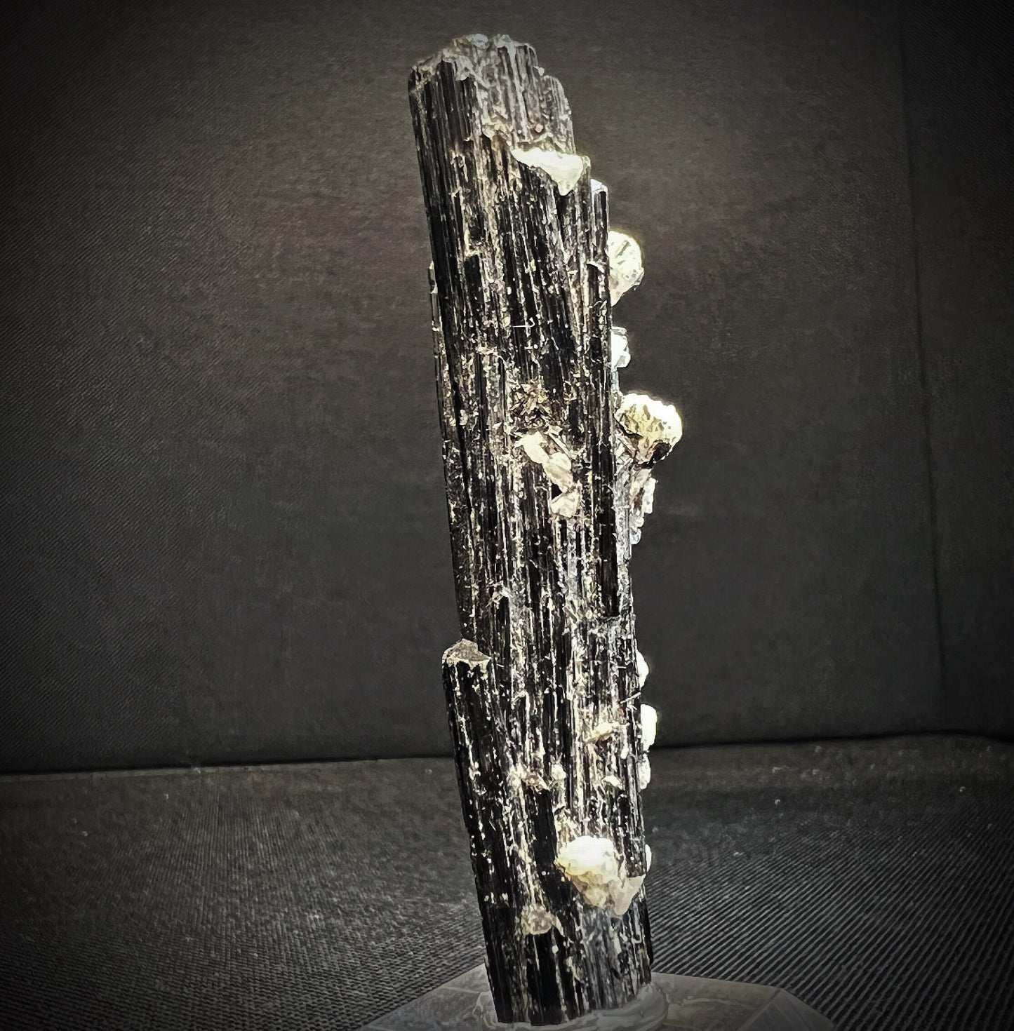 Black Tourmaline With Feldspar- Home Décor, Collectors Piece