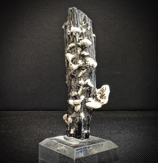 Black Tourmaline With Feldspar- Home Décor, Collectors Piece