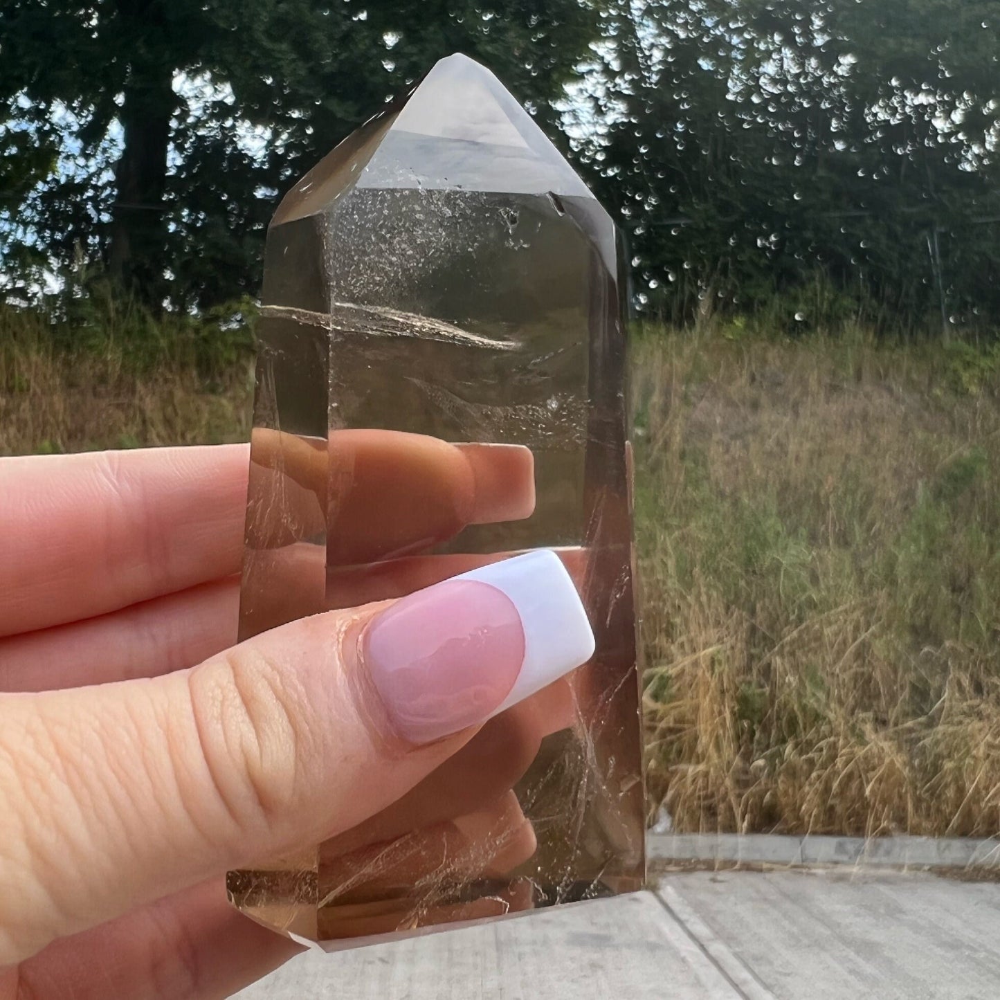Outstanding Natural Rare Citrine Point Free standing Home Décor Statement Piece From Africa