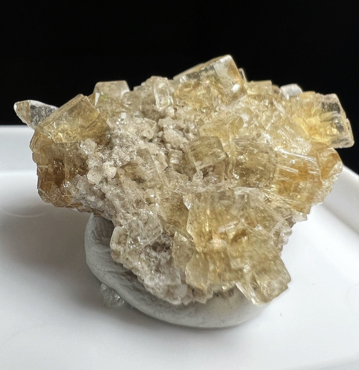 Fluorite From Grasse, Alpes Maritimes, Alpes-Cote D'Azur, France- Collectors Piece, Home Décor (Box Included)